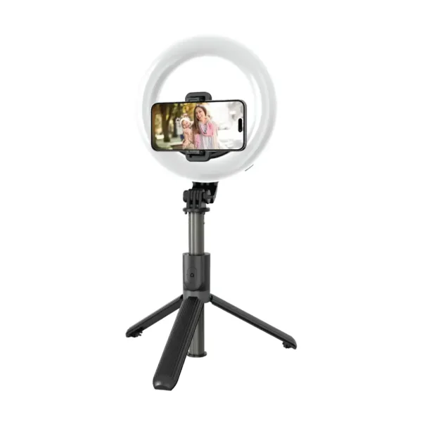 مونوپاد و رینگ لایت 6 اینچی گرین Green Lion Ring Light 6″ Selfie Stick