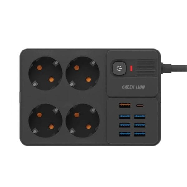 پاور سوکت گرین لاین Green lion GNPS7UPDEU power socket